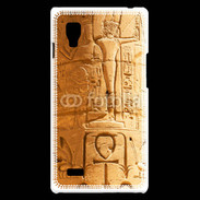 Coque LG Optimus L9 Hiéroglyphe sur colonne