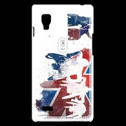 Coque LG Optimus L9 Drapeau Londres Handisport