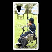 Coque LG Optimus L9 Tir à l'arc handisport