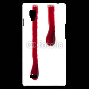 Coque LG Optimus L9 Gouttes de sang