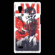 Coque LG Optimus L9 Tête de mort en concert live