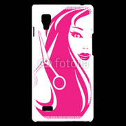 Coque LG Optimus L9 Coiffeur