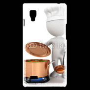 Coque LG Optimus L9 Cuisinier