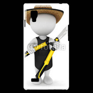 Coque LG Optimus L9 Jardinier