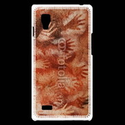 Coque LG Optimus L9 Peinture préhistorique de mains