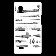 Coque LG Optimus L9 Outils préhistoriques
