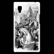 Coque LG Optimus L9 Charles VII et Jeanne d'Arc