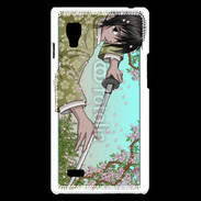 Coque LG Optimus L9 Samouraï manga