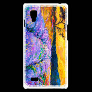 Coque LG Optimus L9 Champs de lavande