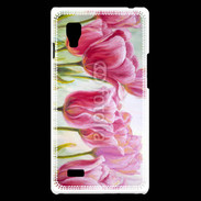 Coque LG Optimus L9 Tulipes