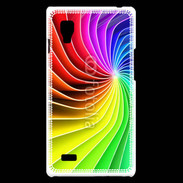 Coque LG Optimus L9 Art abstrait en couleur