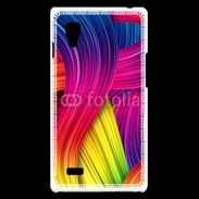 Coque LG Optimus L9 Fibres de couleur
