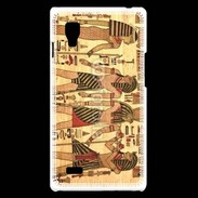 Coque LG Optimus L9 Peinture Papyrus Egypte