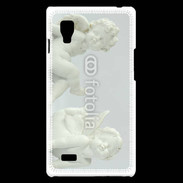 Coque LG Optimus L9 Statue d'anges