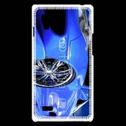Coque LG Optimus L9 Speedster tuning bleu