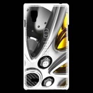 Coque LG Optimus L9 Jante étrier de frein jaune