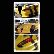 Coque LG Optimus L9 Voiture jaune 6