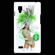 Coque LG Optimus L9 Danseuse de Sambo Brésil 2