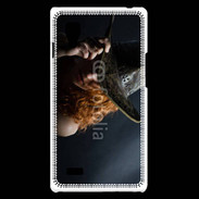 Coque LG Optimus L9 Girl danse country