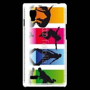 Coque LG Optimus L9 Set break dancers 