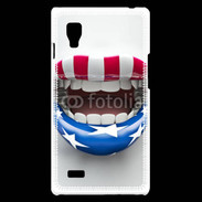 Coque LG Optimus L9 Lèvres USA