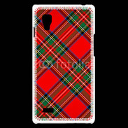 Coque LG Optimus L9 Fond tissus écossais