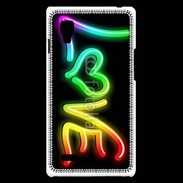 Coque LG Optimus L9 Love en couleur