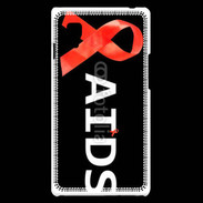 Coque LG Optimus L9 Solidarité Sida