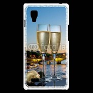 Coque LG Optimus L9 Amour au champagne