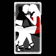 Coque LG Optimus L9 Illustration bisou lesbienne
