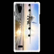 Coque LG Optimus L9 Atterrissage d'un avion de ligne