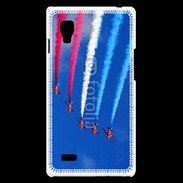Coque LG Optimus L9 Voltige aérienne en jet