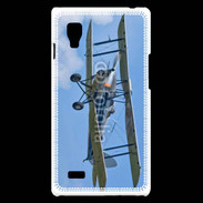 Coque LG Optimus L9 Avion biplan 5