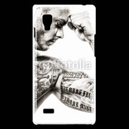 Coque LG Optimus L9 Tatouage homme