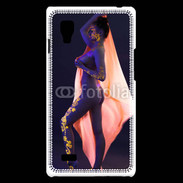 Coque LG Optimus L9 Tatouage sexy en or