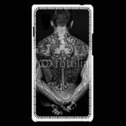 Coque LG Optimus L9 Tatouage d'un ange dans le dos