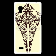 Coque LG Optimus L9 Tatouage Maori 6