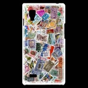 Coque LG Optimus L9 Patchwork de timbres