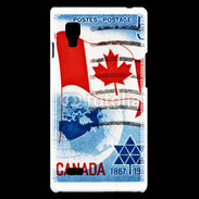 Coque LG Optimus L9 Timbre canadien 1967