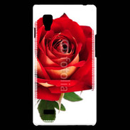 Coque LG Optimus L9 Rose rouge