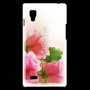 Coque LG Optimus L9 Belle rose 2