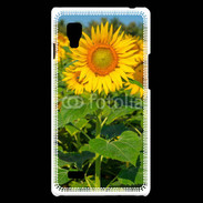 Coque LG Optimus L9 Champs de Tournesol