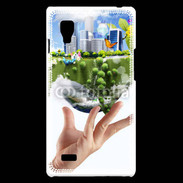 Coque LG Optimus L9 Je suis un écocitoyen
