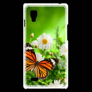 Coque LG Optimus L9 Papillon dans la nature