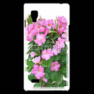 Coque LG Optimus L9 Fleurs Dipladénia