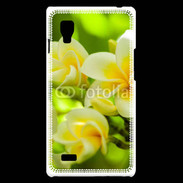 Coque LG Optimus L9 Fleurs Frangipane