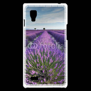 Coque LG Optimus L9 Champs de lavande 5