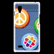 Coque LG Optimus L9 Hippies jean's