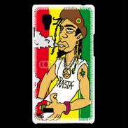 Coque LG Optimus L9 Rastaman 3
