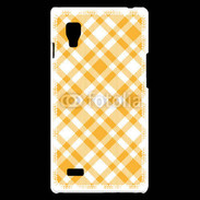 Coque LG Optimus L9 Fond à carreaux